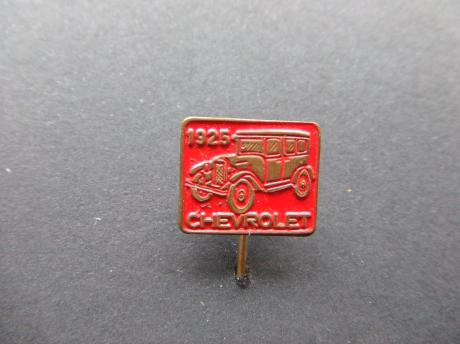 Chevrolet 1925 rood oldtimer